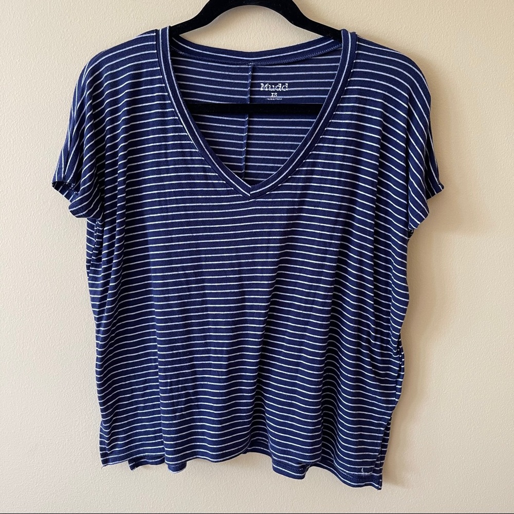 Striped short sleeve